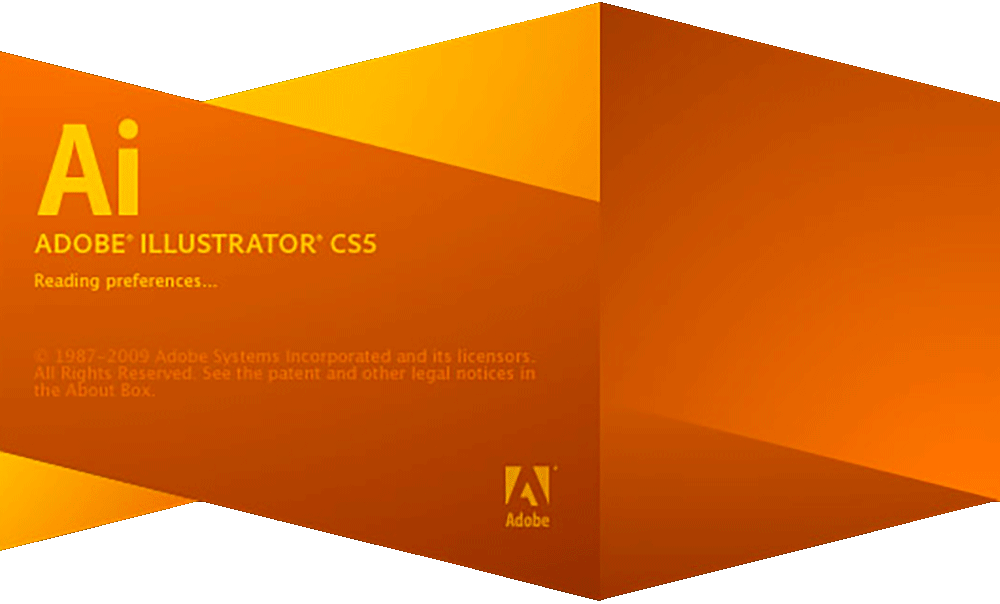 Adobe Illustrator CS5 version 15.0 splash screen 2013 Adobe Illustrator CS5 version 15.0 splash screen 2013