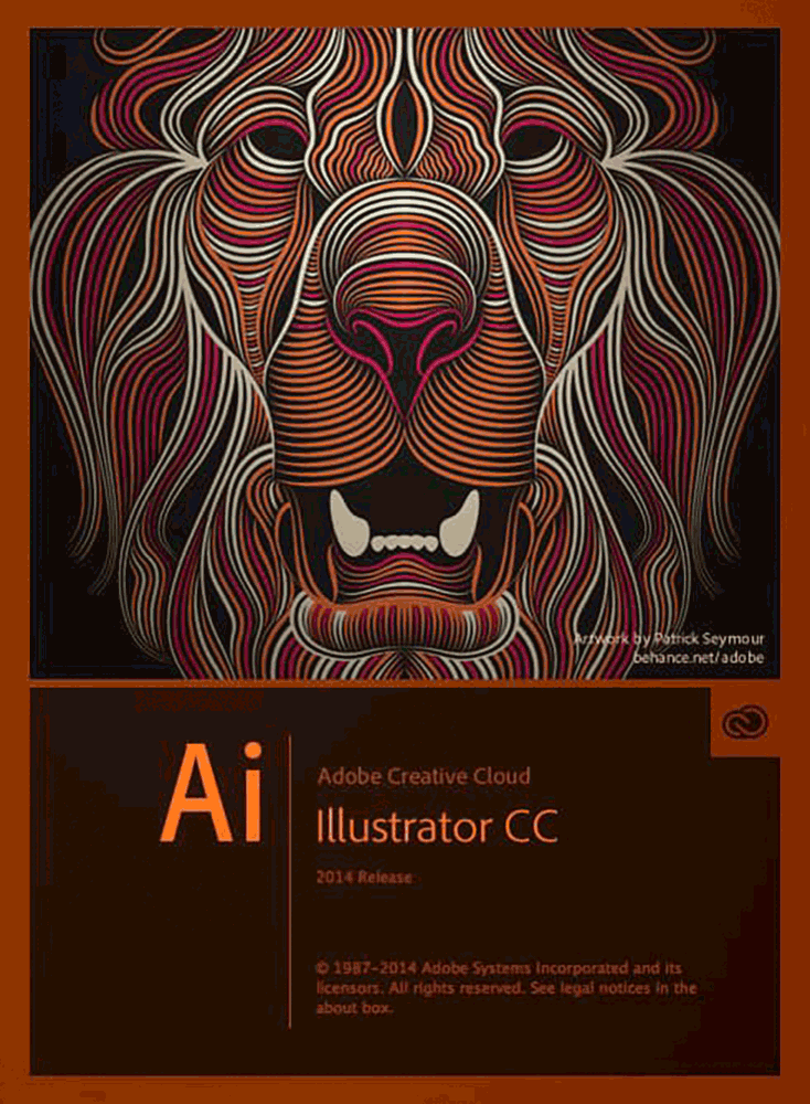 Adobe Illustrator CC 2014 version 18.0 splash screen 2015 Adobe Illustrator CC 2014 version 18.0 splash screen 2015