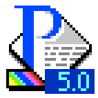 PageMaker version 5 icon logo
