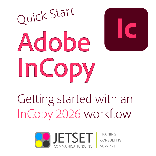Adobe InCopy 2026 quickstart guide