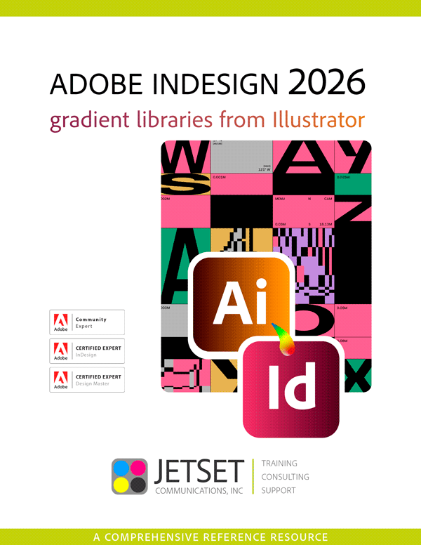 InDesign 2026 Gradient Swatch Libraries