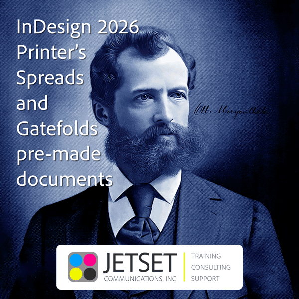 InDesign printers spreads