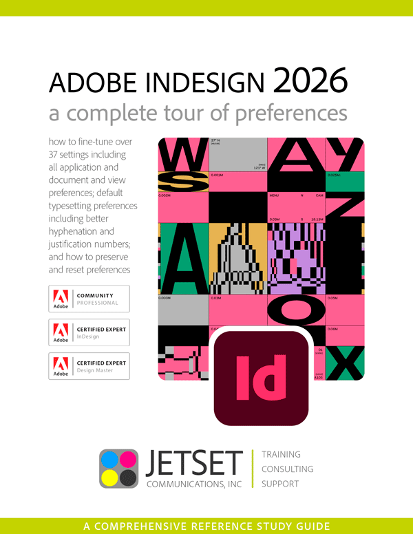 InDesign 2026 a complete tour of preferences