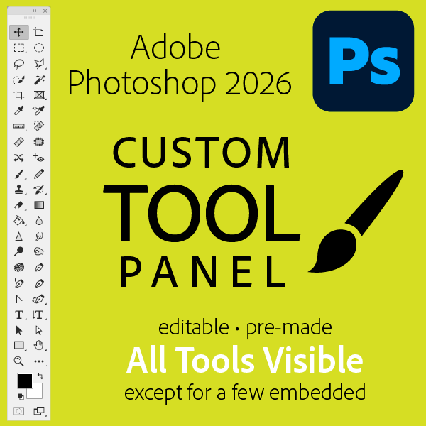 Photoshop custom tool panel